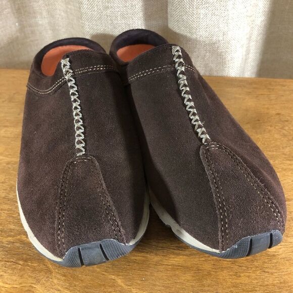 EASY Spirit brushed leather slides size 8 - Picture 3 of 9